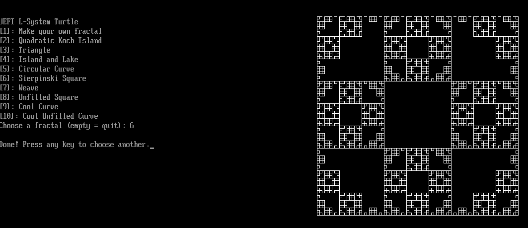 LSystemTurtle screenshot