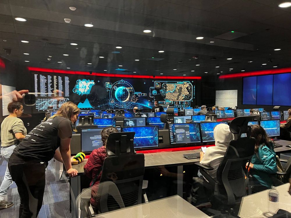 RITSEC in the Cyber Range.