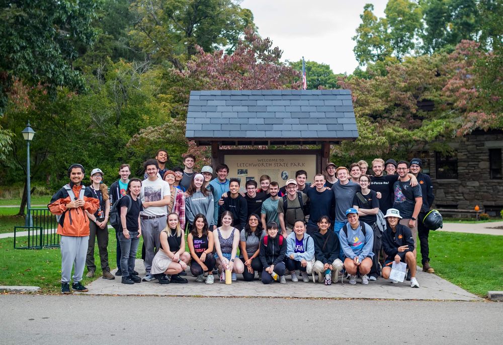 Fall 2024 RITSEC Letchworth State Park group photo