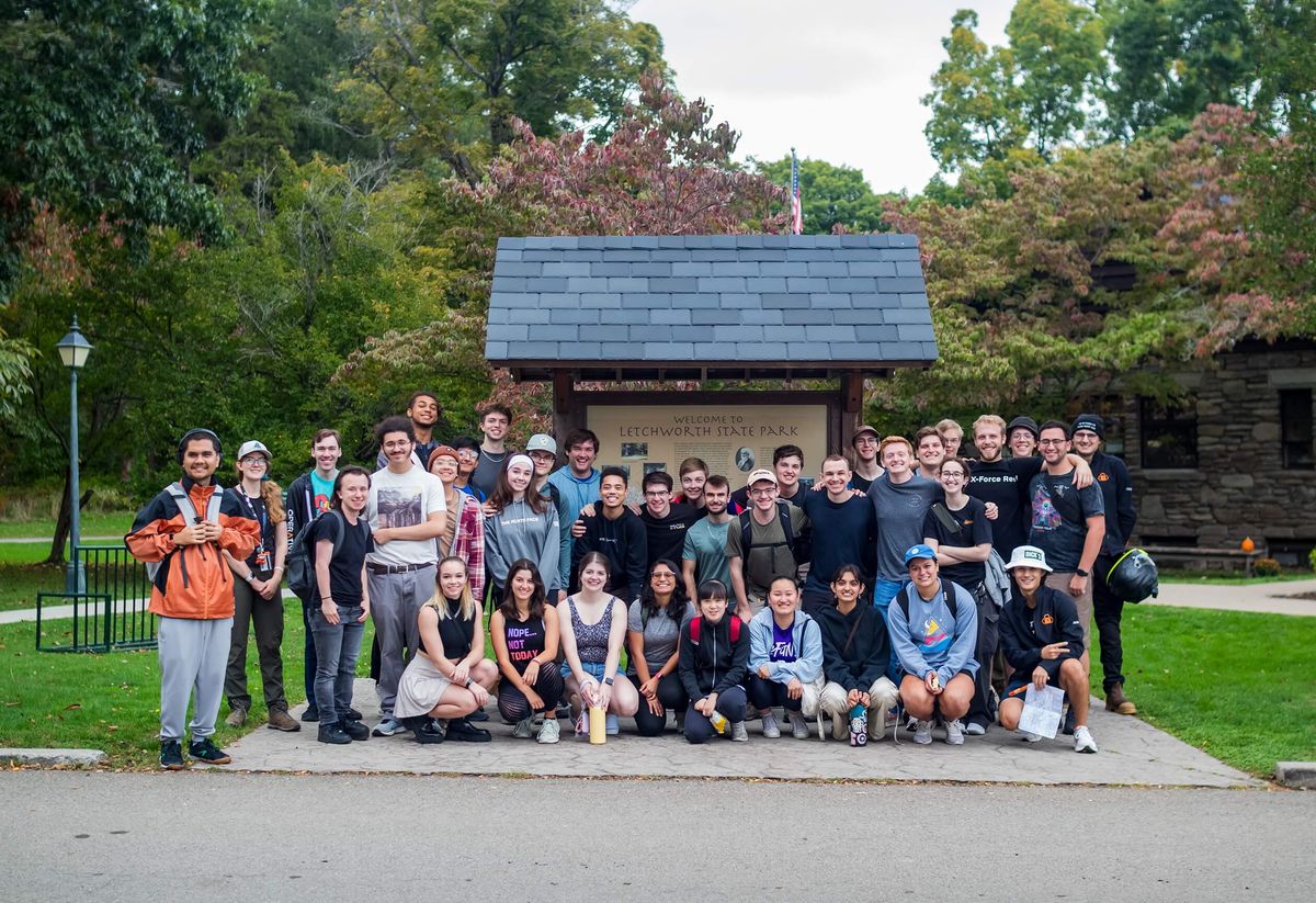 Fall 2024 RITSEC Letchworth State Park group photo